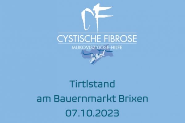 Tirtlstand am Bauernmarkt Brixen