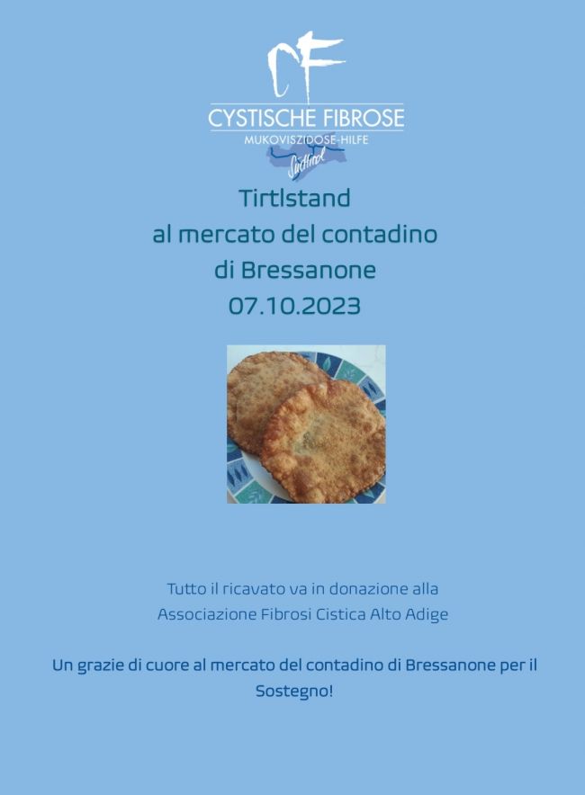 Tirtlstand al mercato del contadino a Bressanone